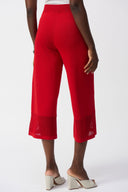 Joseph Ribkoff Culotte Pant with Pointelle Detail Style 251915