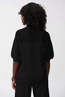 Joseph Ribkoff Sweater Knit Pullover With Pointelle Detail Style 251925