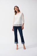 Joseph Ribkoff Sweater Knit Pullover Style 251946