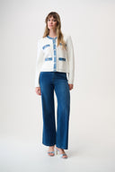 Joseph Ribkoff Classic Wide-Leg Stretch Jeans Style 251968