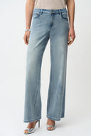 Joseph Ribkoff Classic Wide-Leg Stretch Jeans Style 251968