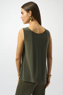 Joseph Ribkoff Sleeveless Scoop Neck Camisole Style 251970