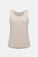 Joseph Ribkoff Parchment Silky Knit Scoop Neck Camisole Style 251970