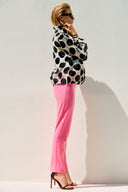 Joseph Ribkoff Bubble Gum Classic Straight Pant Style 143105