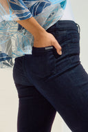Joseph Ribkoff Dark Blue Denim Classic Bootcut Stretch Jeans 251967