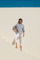 Joseph Ribkoff White Slim Fit Cropped Jeans Style 251960