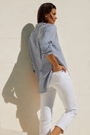 Joseph Ribkoff White Slim Fit Cropped Jeans Style 251960