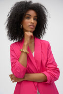 Joseph Ribkoff Geranium Open Front Straight Blazer Style 252037