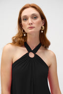 Joseph Ribkoff Trapeze Halter Dress Style 252090