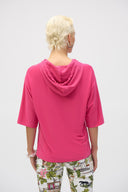 Joseph Ribkoff Hooded Boxy Top Style 252116