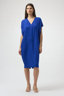 Joseph Ribkoff Gauze Short Sleeve Cocoon Dress Style 252160