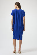Joseph Ribkoff Gauze Short Sleeve Cocoon Dress Style 252160