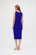 Joseph Ribkoff Sheath Dress With Draped Neckline Style 252188