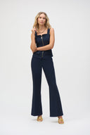 Joseph Ribkoff Lux Twill Flared Pull-On Pants Style 252226