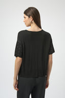 Joseph Ribkoff Sweater Knit Elbow Sleeve Pullover Style 252906