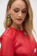 Joseph Ribkoff Faux Suede Boxy Jacket Style 252918