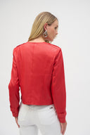 Joseph Ribkoff Faux Suede Boxy Jacket Style 252918
