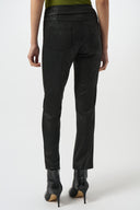 Joseph Ribkoff Black Silky Knit Straight Pull-On Pants Style 253000