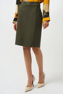 Joseph Ribkoff Heavy Knit Straight Pull-On Skirt Style 253035