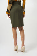 Joseph Ribkoff Heavy Knit Straight Pull-On Skirt Style 253035