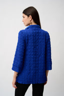 Joseph Ribkoff Bubble Jacquard A-Line Top Style 253070