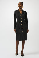 Joseph Ribkoff Black Sheath Dress Style 253072