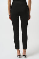 Joseph Ribkoff Heavy Knit and Leatherette Pull-On Legging Style 253078