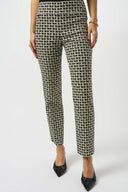 Joseph Ribkoff Geometric Print Straight Pull-On Pants Style 253098