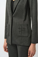 Joseph Ribkoff Scuba Jersey Fitted Blazer Style 253111