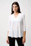 Joseph Ribkoff Silky Knit Flared Top Style 253112