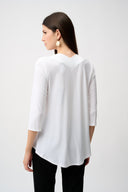 Joseph Ribkoff Silky Knit Flared Top Style 253112