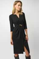 Joseph Ribkoff Scuba Crepe Sheath Dress Style 253127