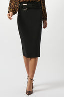 Joseph Ribkoff Moss Crepe Pencil Skirt Style 253134