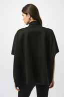 Joseph Ribkoff Black Poncho Cover-Up Style 253240