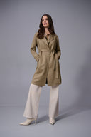 Joseph Ribkoff Java Scuba Suede Straight Coat Style 253252