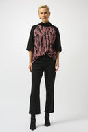 Joseph Ribkoff Animal Print Straight Top Style 253260