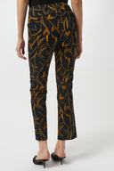 Joseph Ribkoff Geometric Print Straight Leg Pull-On Pants Style 253268