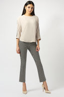 Joseph Ribkoff Geometric Print Straight Leg Pull-On Pants Style 253268