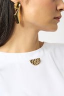 Joseph Ribkoff Vanilla Soft Twill Boxy Top Style 253290