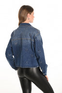 Frank Lyman Denim Button-Down Jacket Style 253708