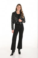Frank Lyman Mid-Rise Fit & Flare Jeans Style 253711