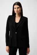 Joseph Ribkoff Novelty Knit Fitted Blazer Style 253721