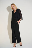 Joseph Ribkoff Layered 2 piece set with Rhinestone Detail Style 253755