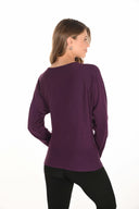 Frank Lyman Boat Neck Pullover with Jewel Embellishments Style 253772