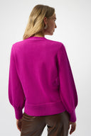 Joseph Ribkoff Cardigan with Puff Sleeves Style 253906