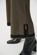 Joseph Ribkoff Sweater Knit Colour Block Culotte Pants Style 253910