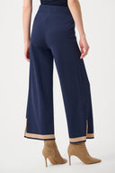 Joseph Ribkoff Sweater Knit Colour Block Culotte Pants Style 253910