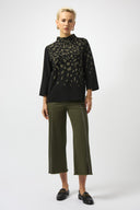 Joseph Ribkoff Animal Print Sweater Style 253912