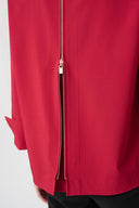 Joseph Ribkoff Stretch Poplin Button-Front Boxy Blouse Style 253923F26