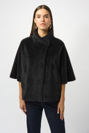 Joseph Ribkoff Bonded Faux Fur Suede Jacket Style 253924